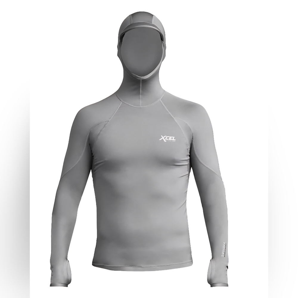 XCEL-DRYLOCK HYDROPHOBIC HOODIE LONG SLEEVE UV MENS XL